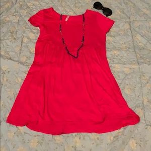 Size Small Hot Pink Umgee Babydoll Dress